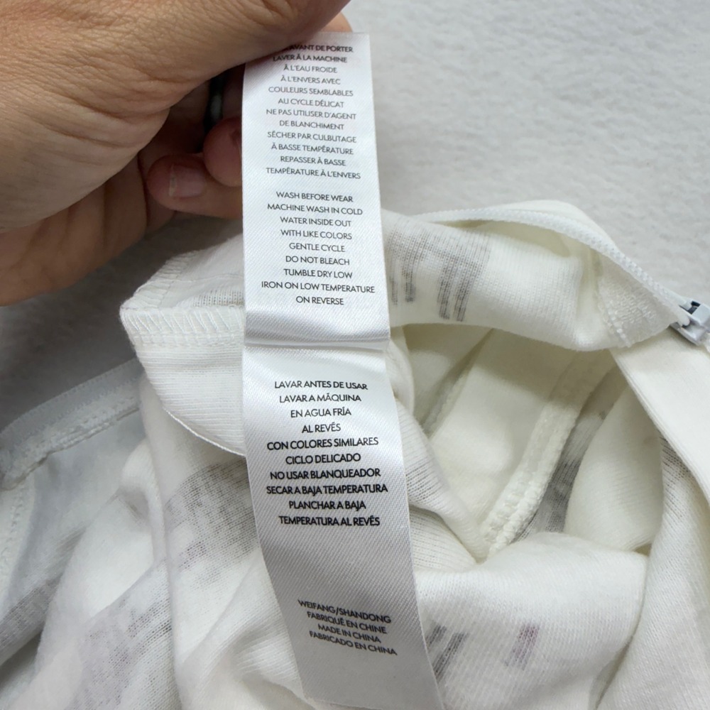 Petit Lem Holiday Reindeer 2-Way Zip Footed Sleeper Unisex 3M Off White - Picture 9 of 12
